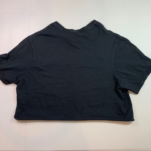 adorable levi’s pink spellout crop baby tee - Picture 2 of 3